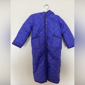 Ralph Lauren Quilted Blue Kids Sleep Sack